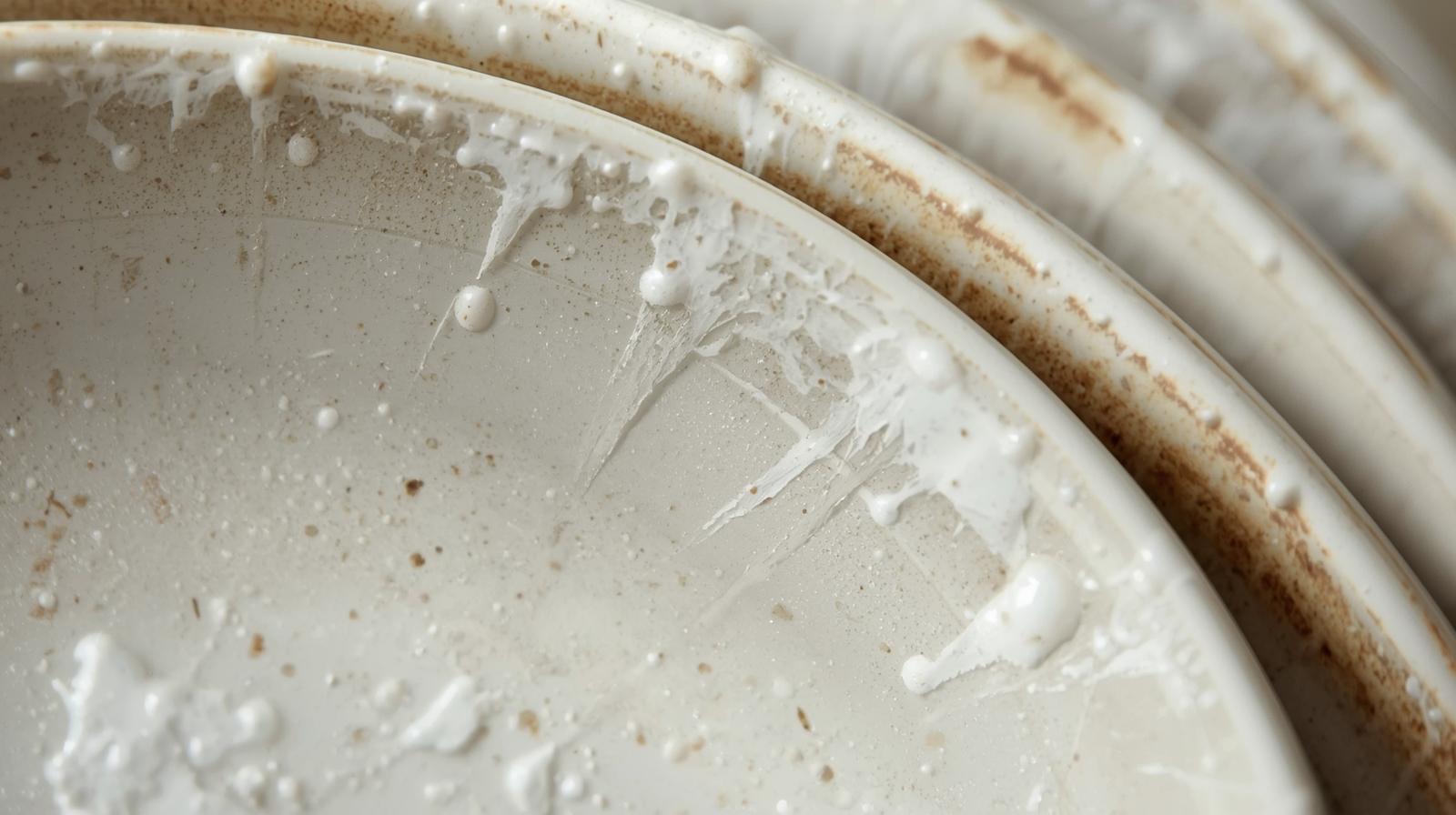 Why Is There White Residue on My Dishes? 
